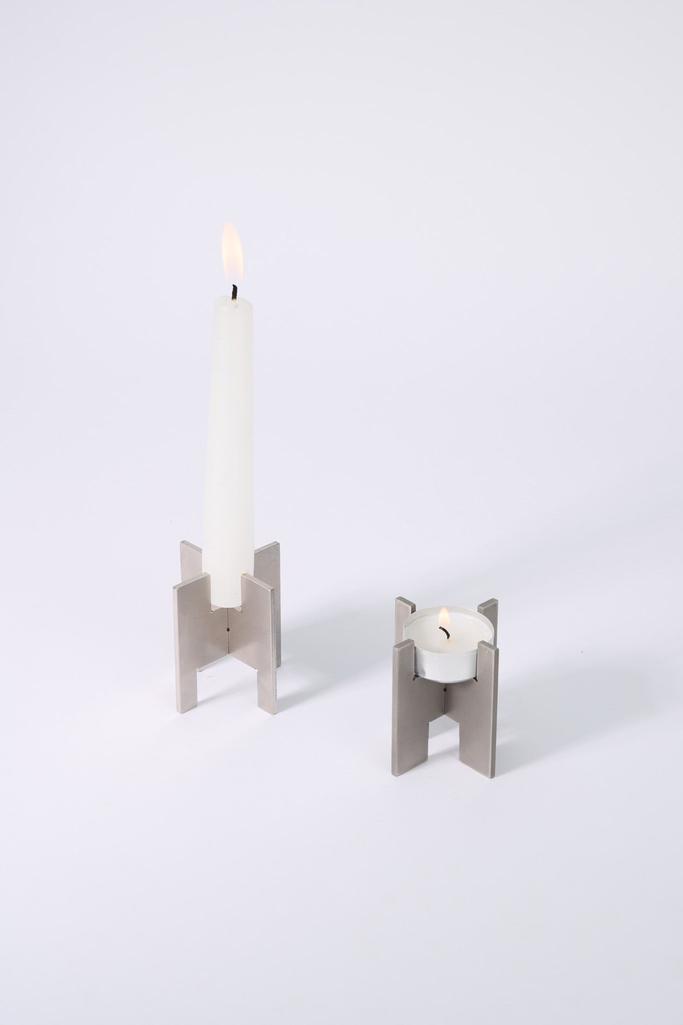 H64 // Solid Metal Candleholder