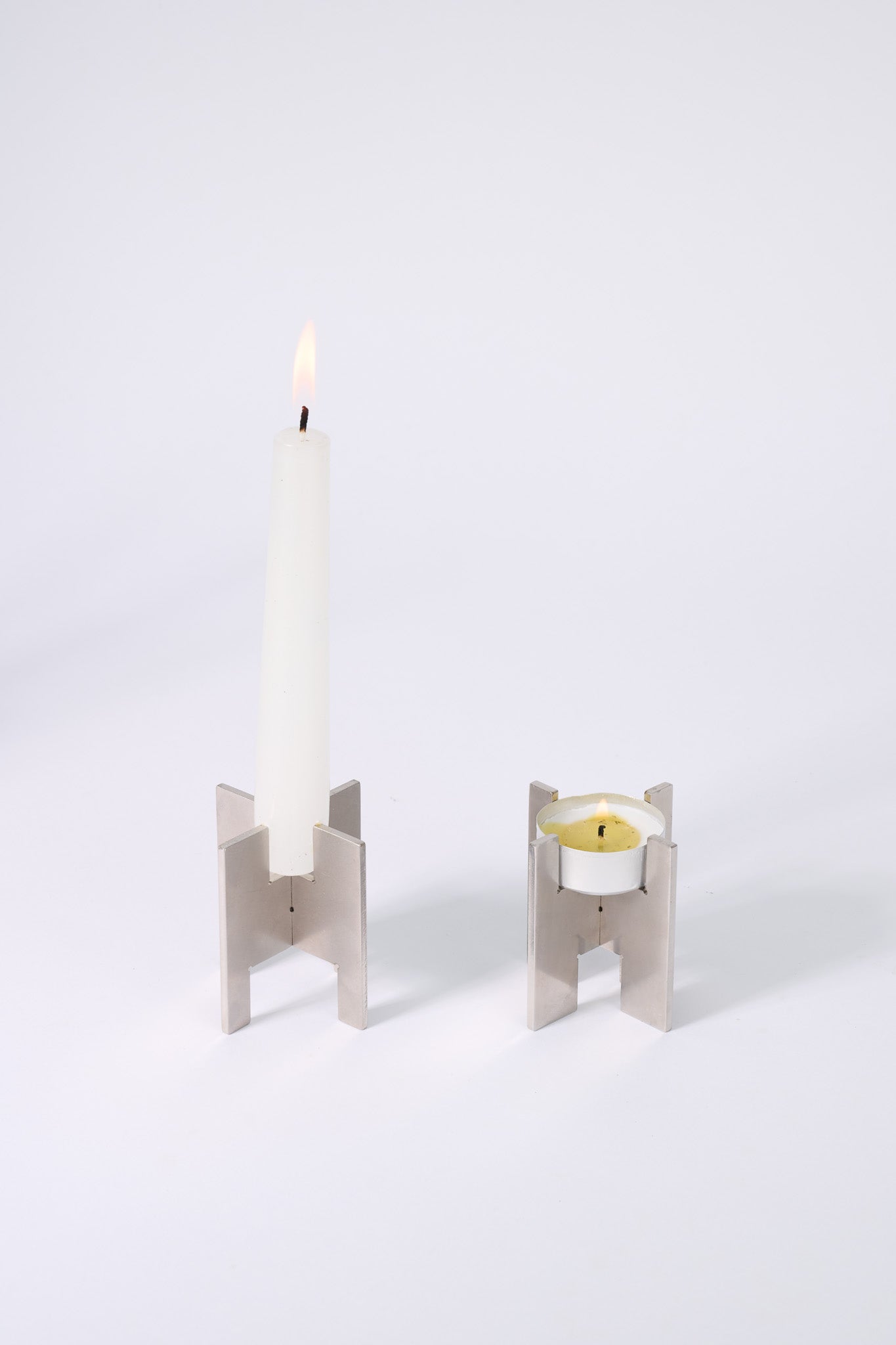 H64 // Solid Metal Candleholder
