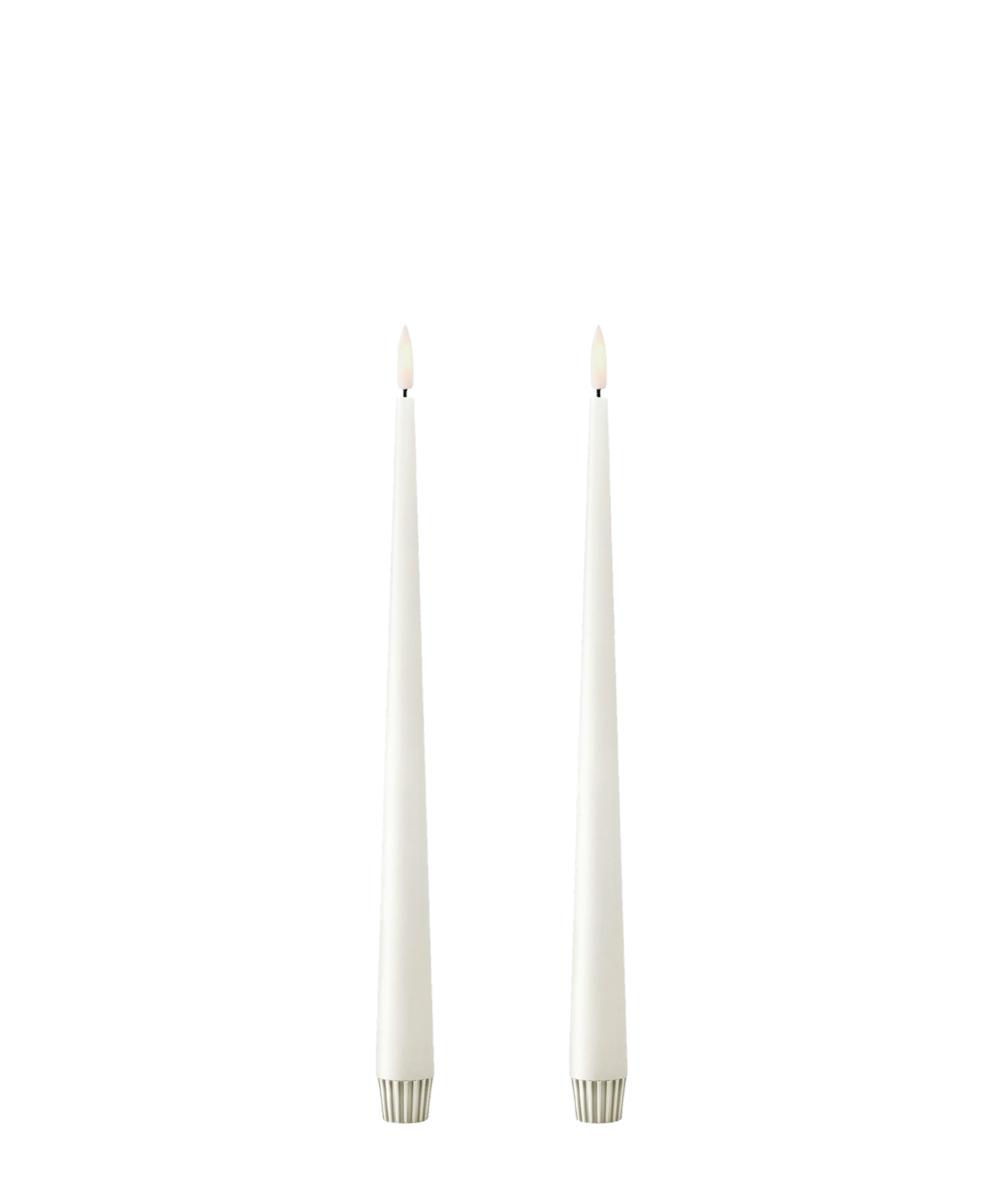 LED Taper Candles — Silky