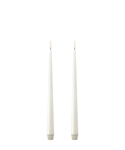 LED Taper Candles — Silky