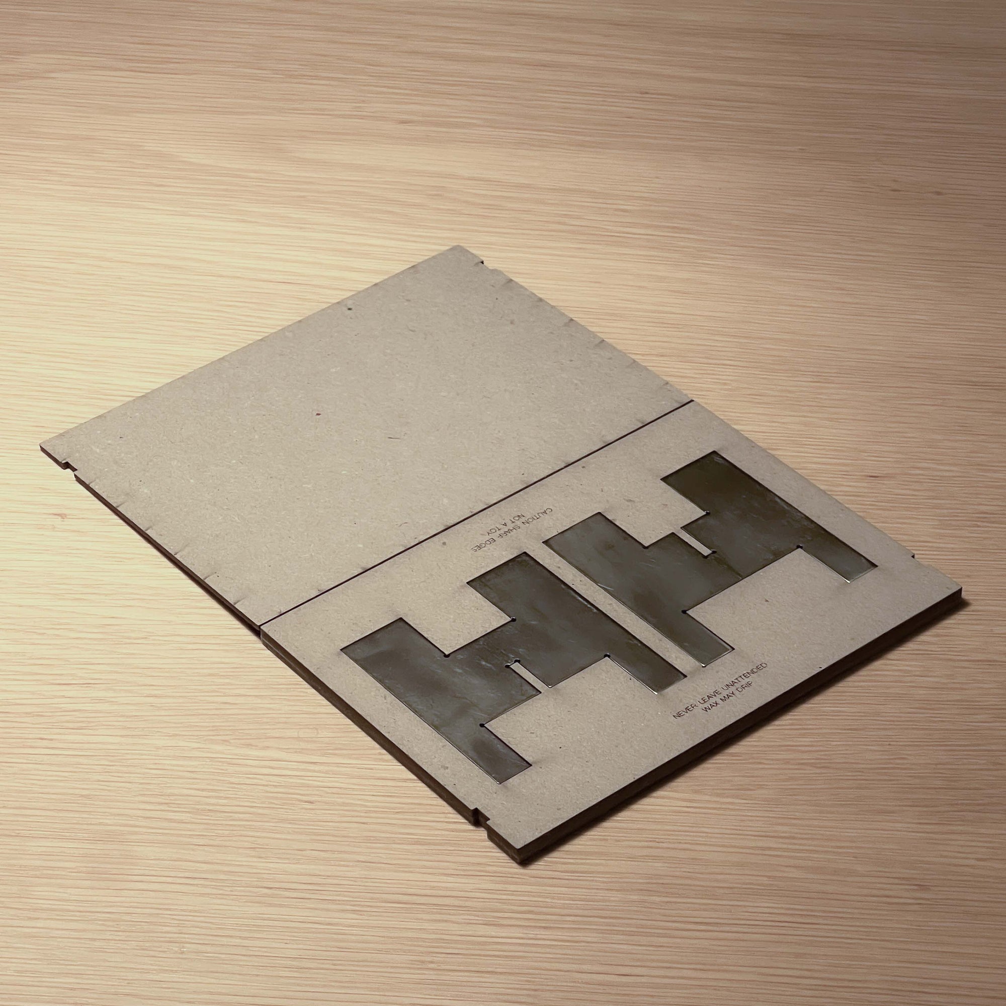 H64 // Solid Metal Candleholder
