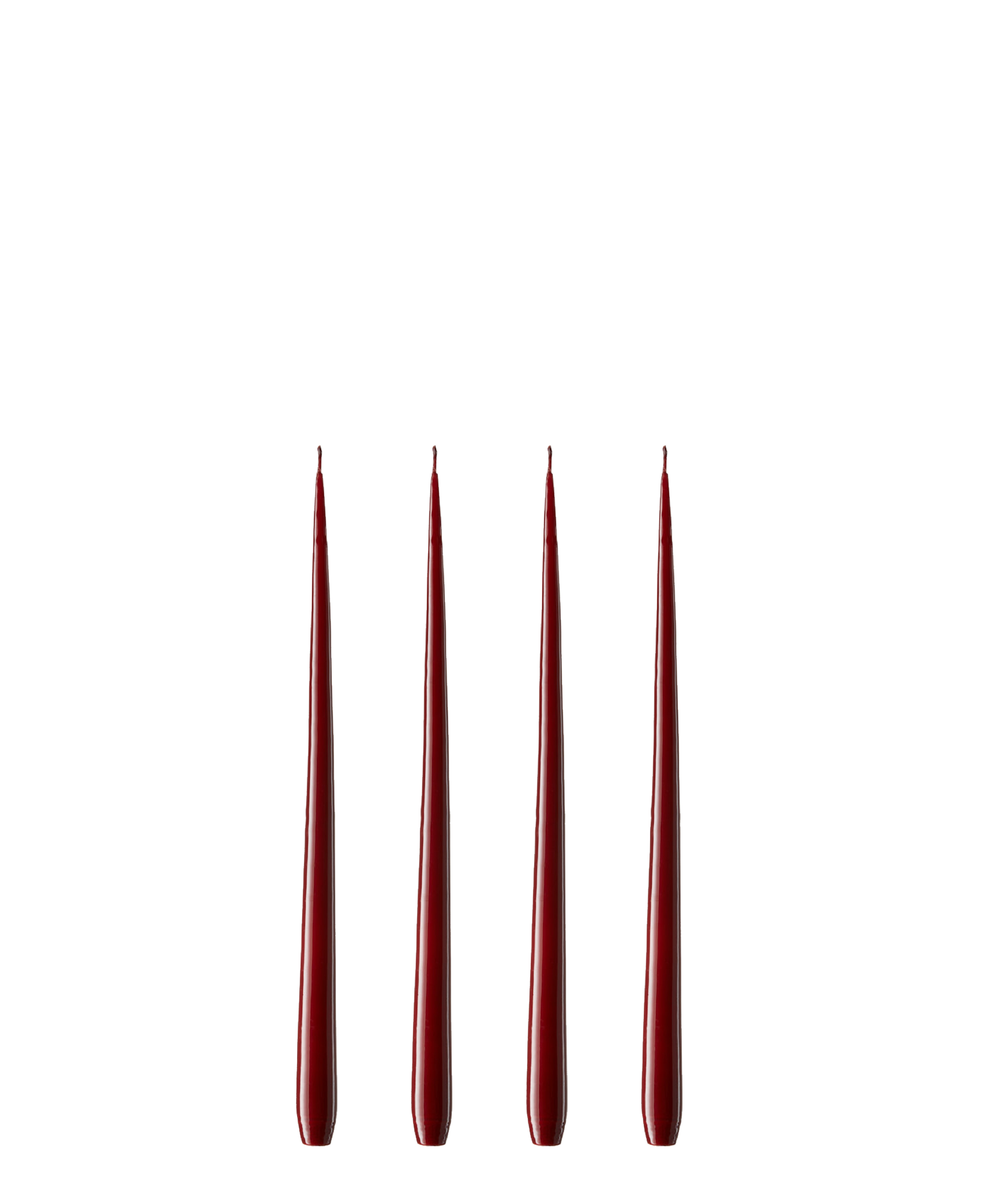 Taper Candles — Deep Wine