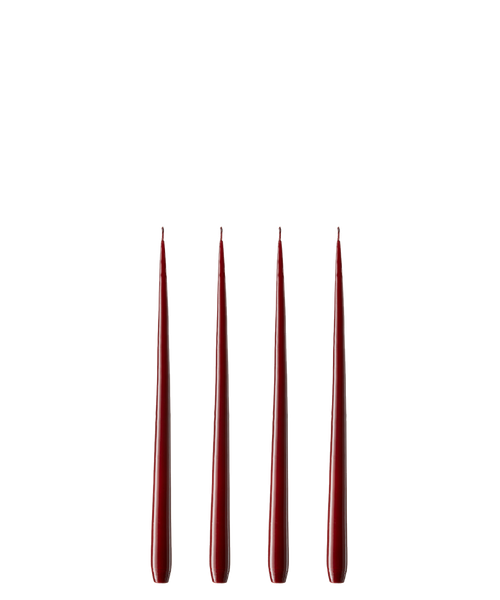 Taper Candles — Deep Wine